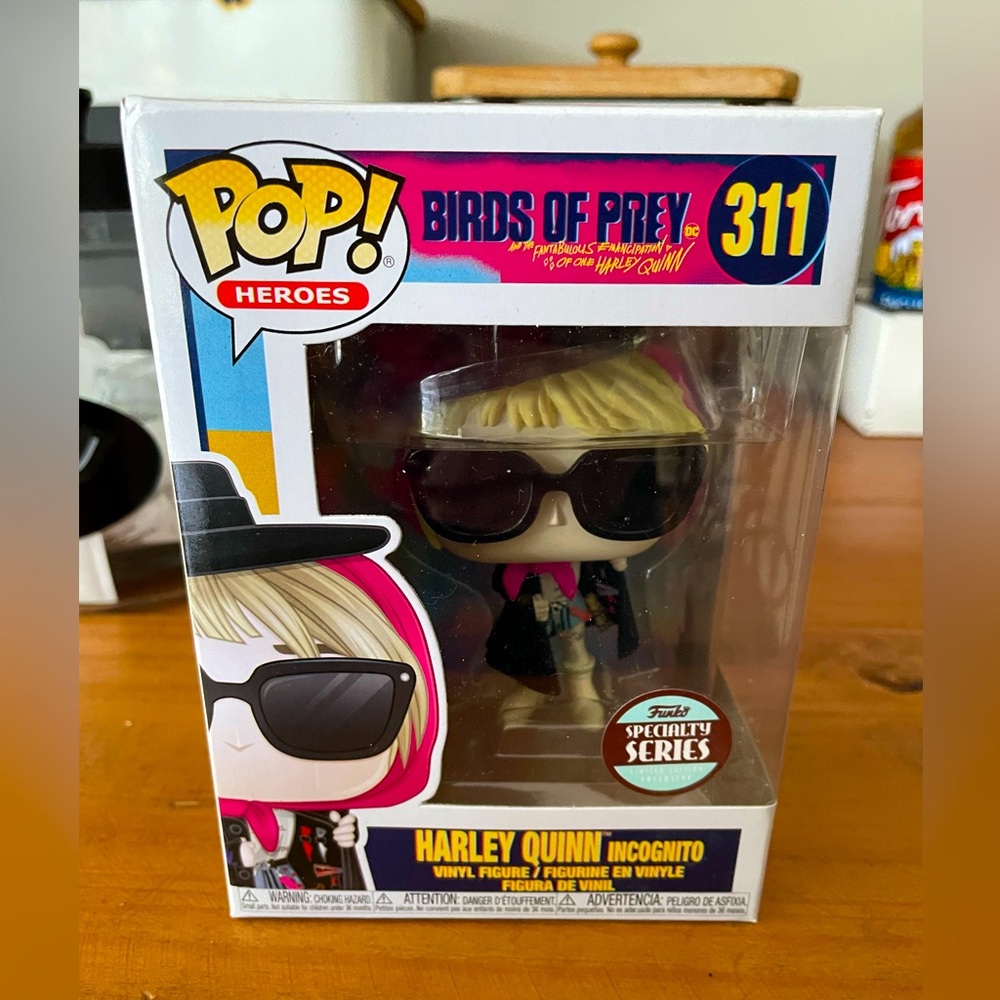 Funko Birds of Prey, Harley Quinn Incognito #311